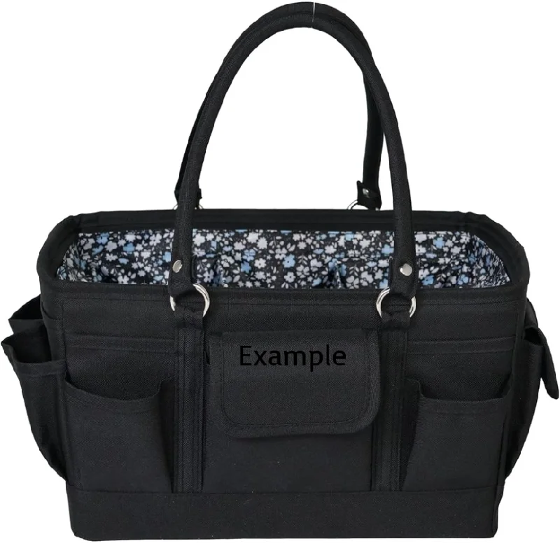 Best-Sellers Blue Floral Store and Tote Organizer