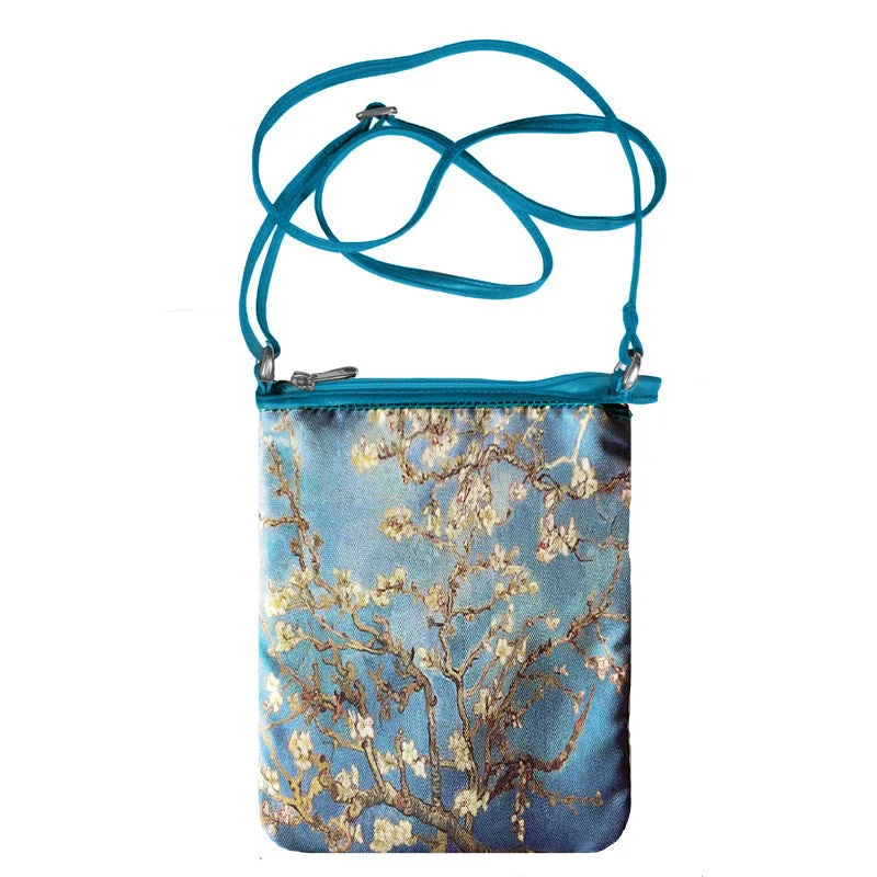 Sustainable Fashion Extravaganza Van Gogh Almond Blossoms Art Hipster Bag