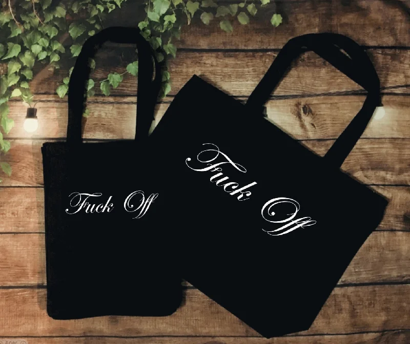 Laid-Back Fashion Offers Beach Bag and Tote - Fuck Off