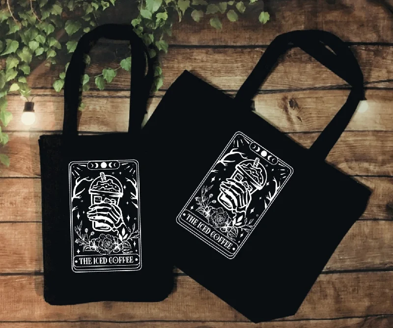 Smart Casual Deals Beach Bag and Tote - The Iced Coffee Tarot