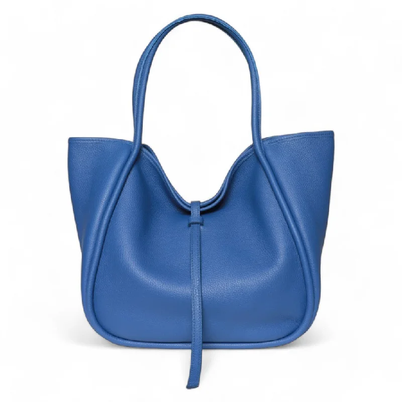 Luxury Fashion Discounts Ellis Hobo Tote in Lapis Buffalo Cowhide