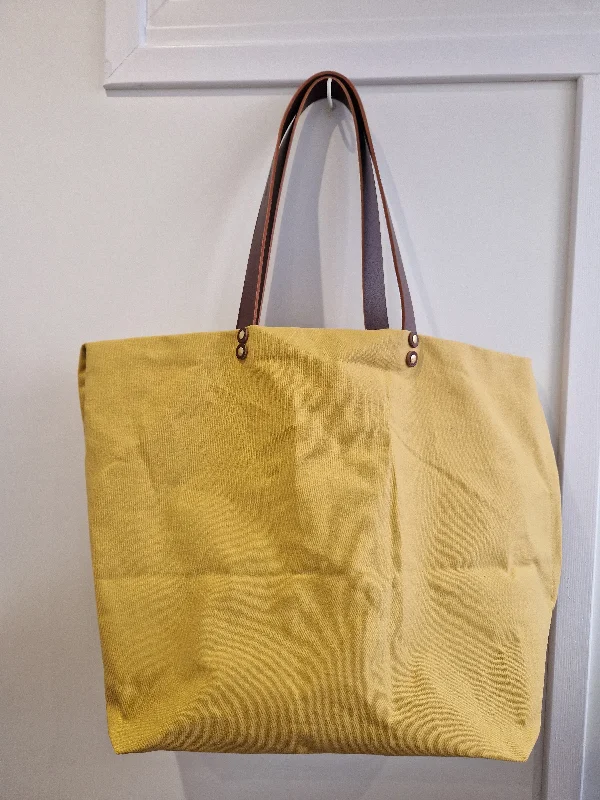 Black Friday And Cyber Monday Bag Deals BUCKET TOTE in Colman's Mustard Yellow