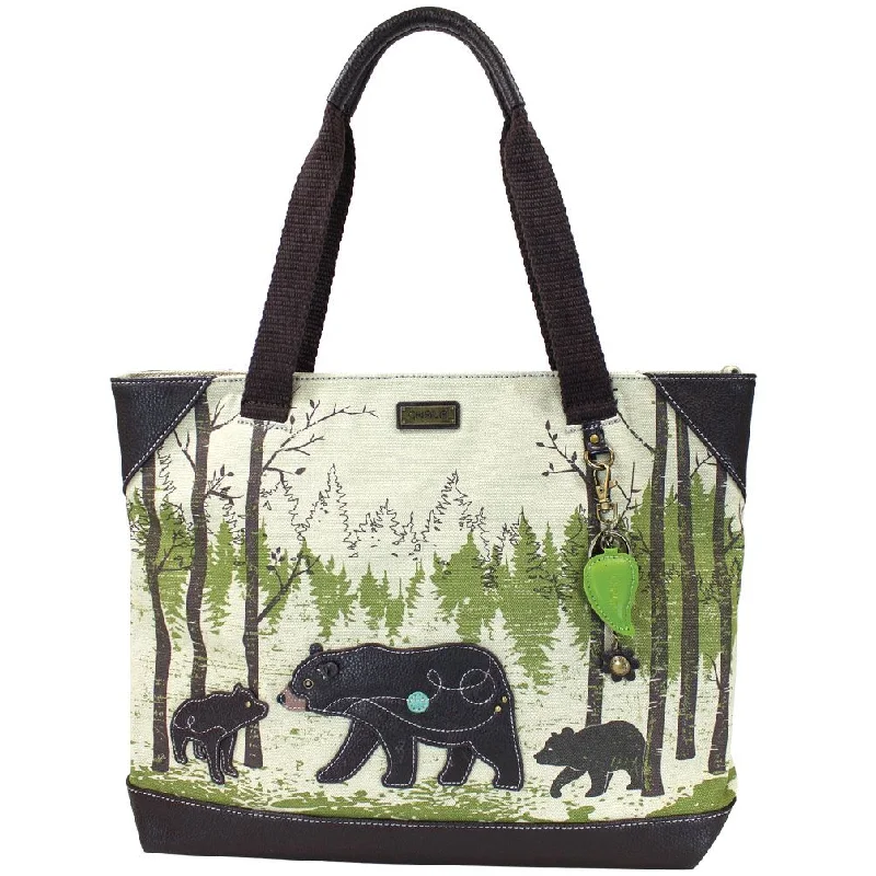 Big Discounts Safari Canvas Tote - Bear