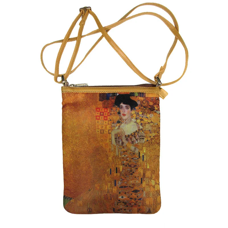Sophisticated Style Offers Klimt Portrait of Adele Hipster Bag