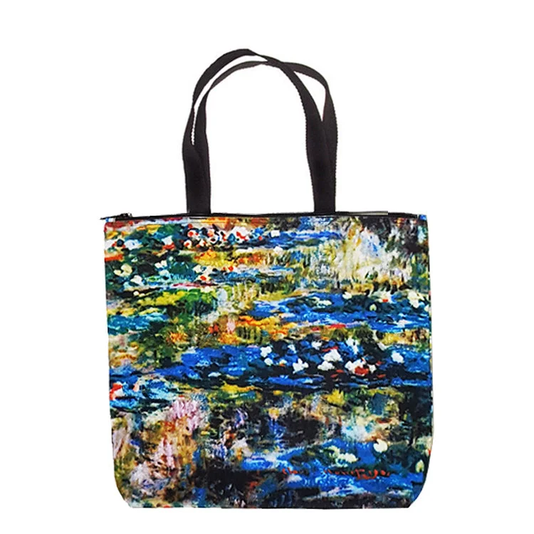 Statement Fashion Offers Monet Reflections Art Tote Bag