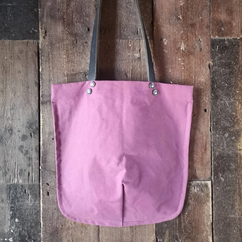 Vintage Style Deals TOTELY SHOPPER in Mauve