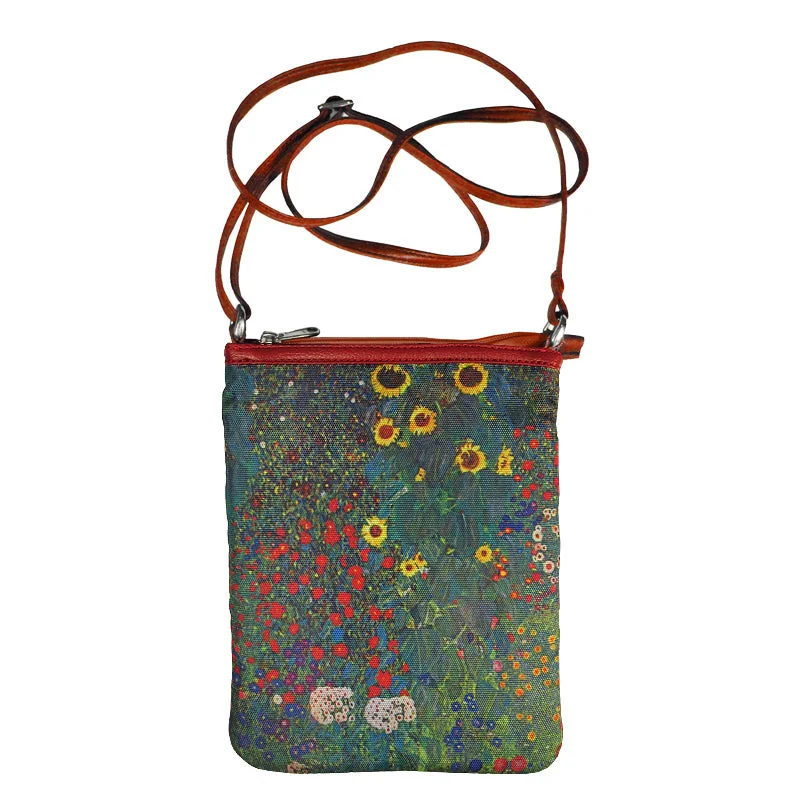 Tsa-Approved Bags For Hassle-Free Airport Security Klimt Flower Garden Art Hipster Bag Tsa-Approved Bags For Hassle-Free Airport Security Klimt Flower Garden Art Hipster Bag