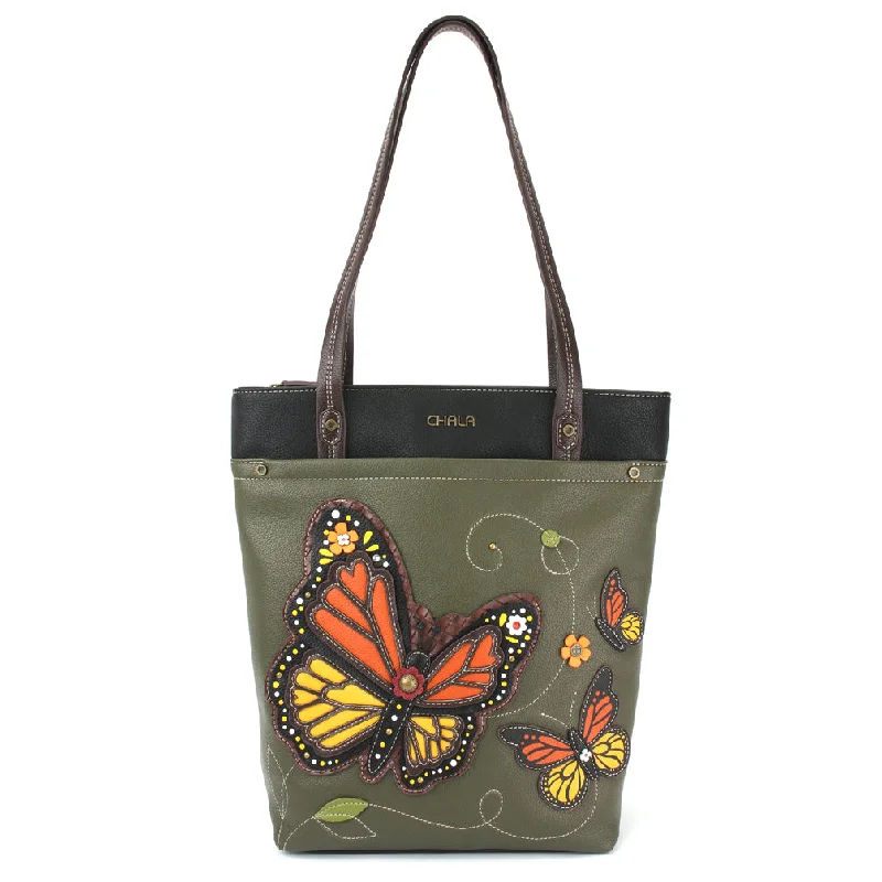 End-Of-Season Clearance Deluxe Everyday Tote - Monarch Butterfly