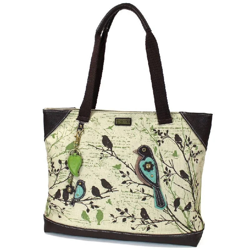 Stylish Bags For Fashion Bloggers Safari Canvas Tote - Bird