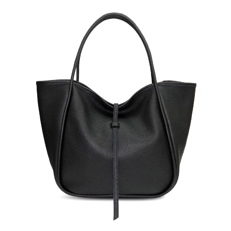 Seasonal Style Discounts Ellis Hobo Tote in Black Buffalo Cowhide