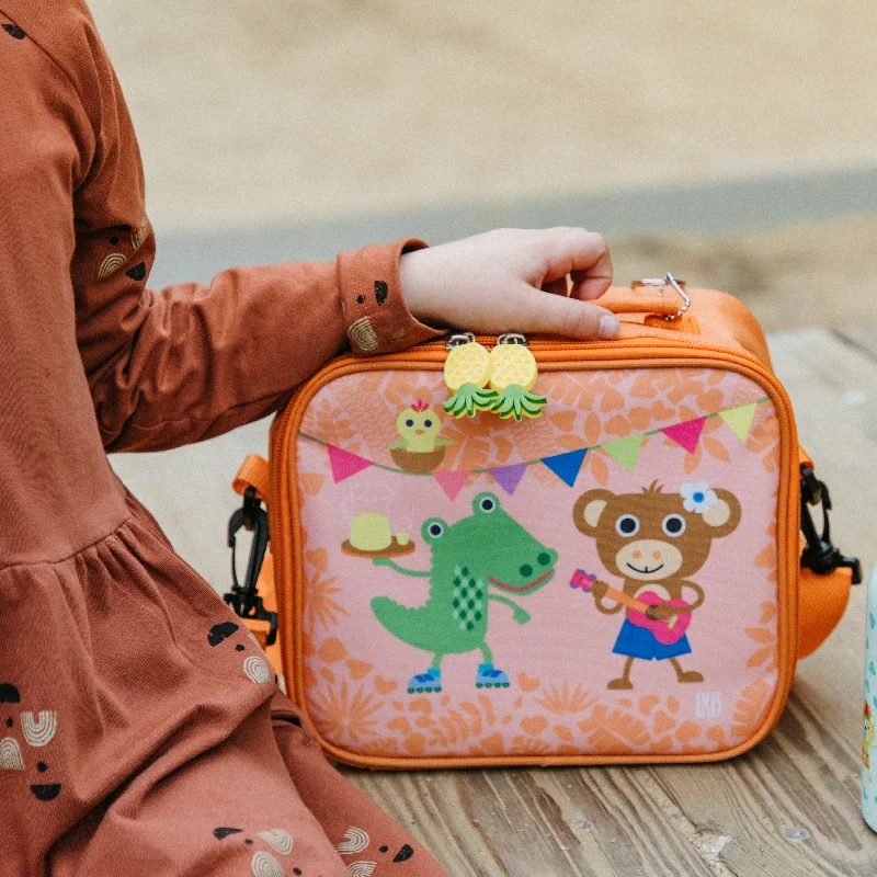 Limited Edition Bags For Collectors MiniLunchbag Snack Rico - Funny Jungle Apricot
