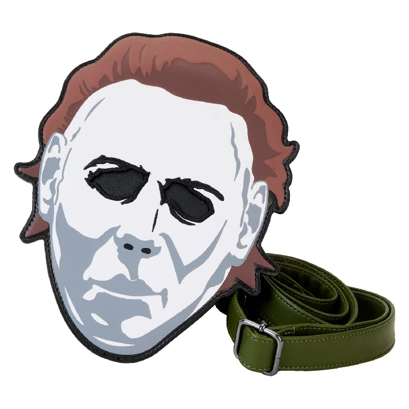 Holiday Attire Sale Loungefly Halloween Michael Myers Cosplay Glow in the Dark Crossbody Bag