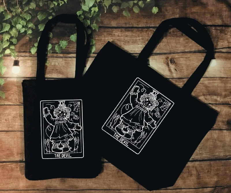 Contemporary Fashion Sale Beach Bag and Tote - The Devil Tarot