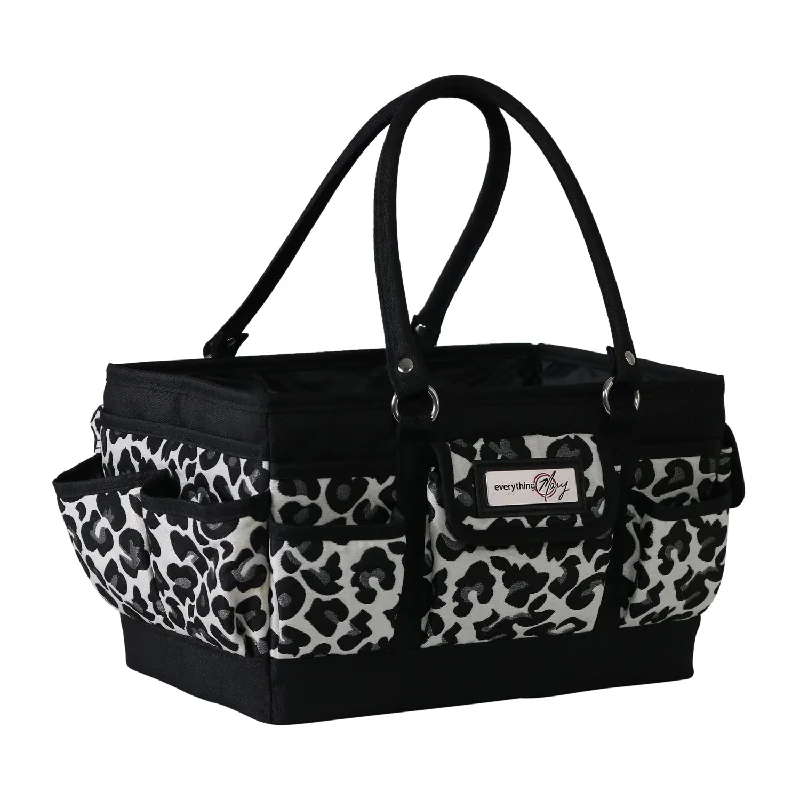 Glamorous Bags For Evening Events And Parties Deluxe Store & Tote Craft Organizer, Cheetah Glamorous Bags For Evening Events And Parties Deluxe Store & Tote Craft Organizer, Cheetah