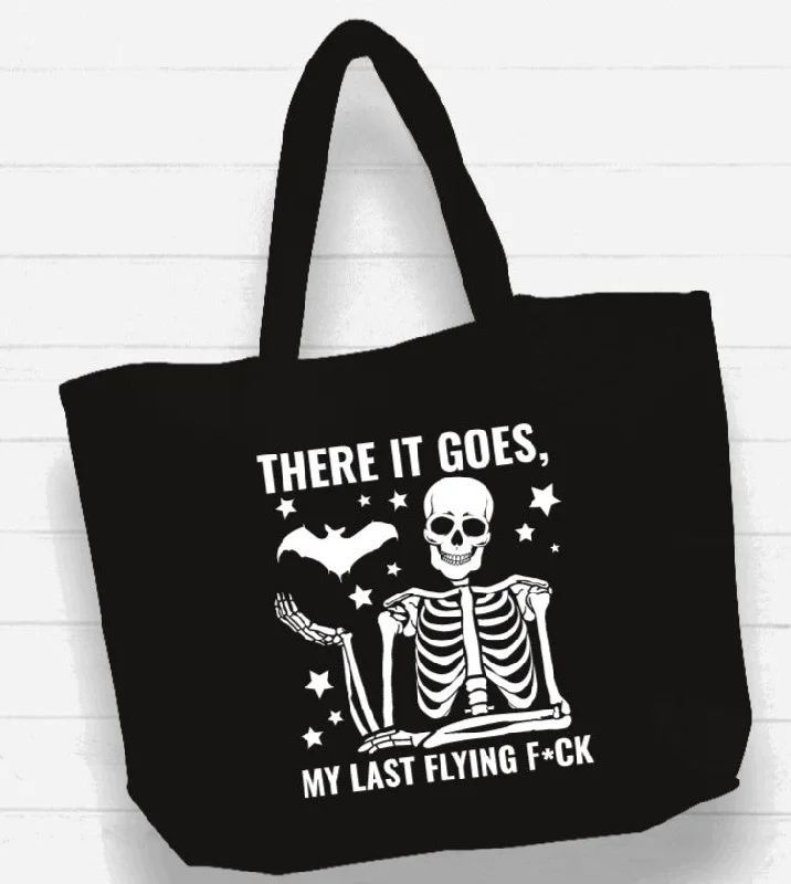 Casual Chic Deals Beach Bag / XL Tote Bag - There it is, my last flying f*ck