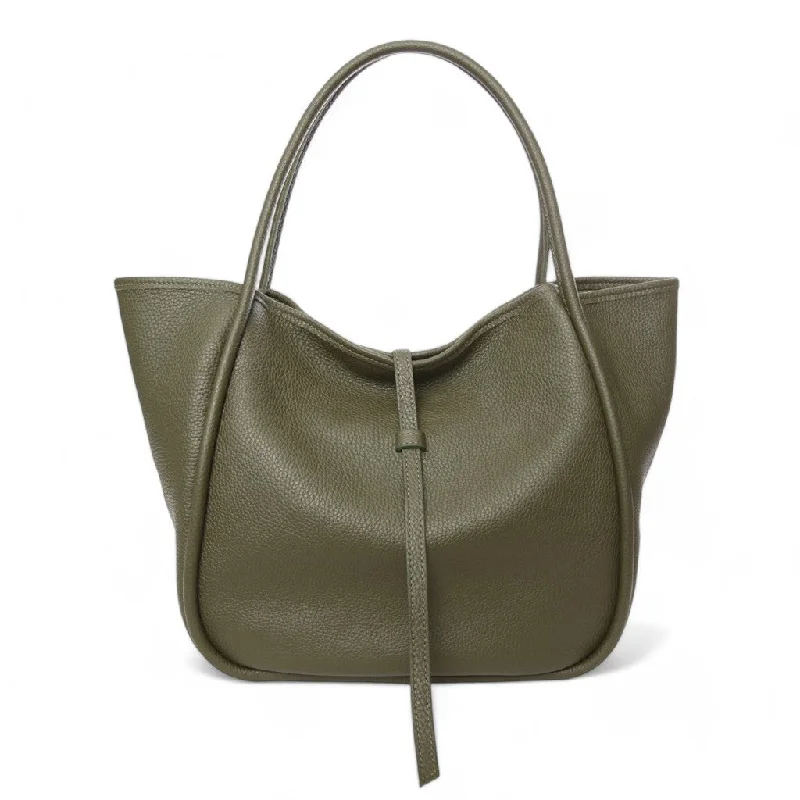 Seasonal Picks Ellis Hobo Tote in Cypress Buffalo Cowhide
