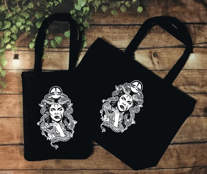 Timeless Elegance Sale Beach Bag and Tote - Medusa