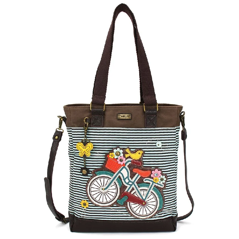 Festive Holiday Gift Bags Work Tote - Bicycle