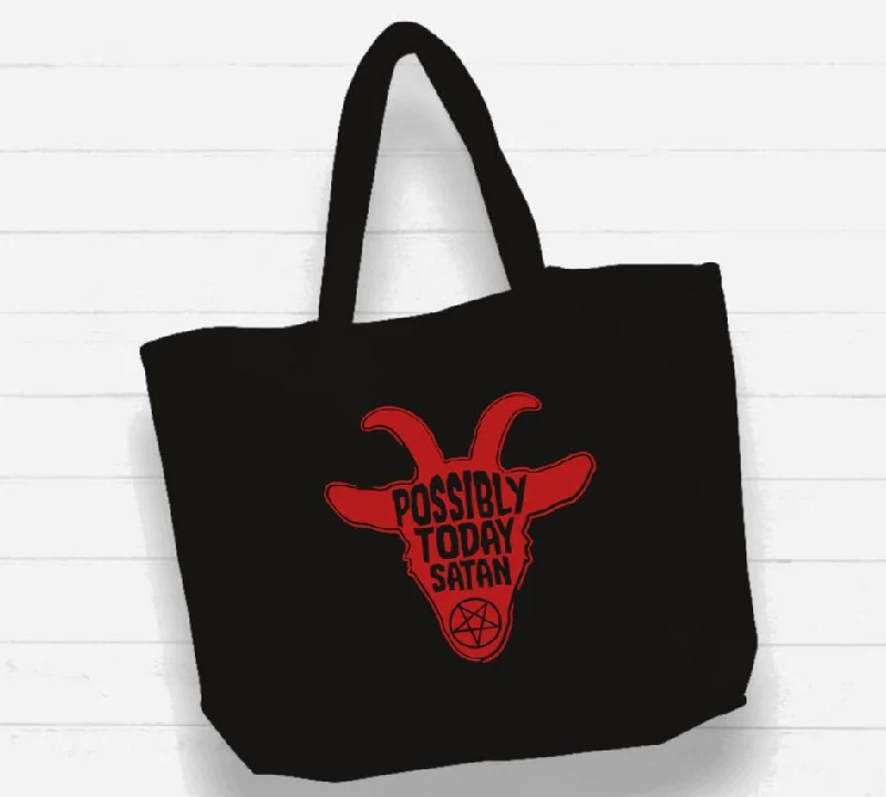 Elegant New Year Party Bags With Flash Sales Beach Bag / XL Tote Bag - "possibly today satan" Elegant New Year Party Bags With Flash Sales Beach Bag / XL Tote Bag - "possibly today satan"