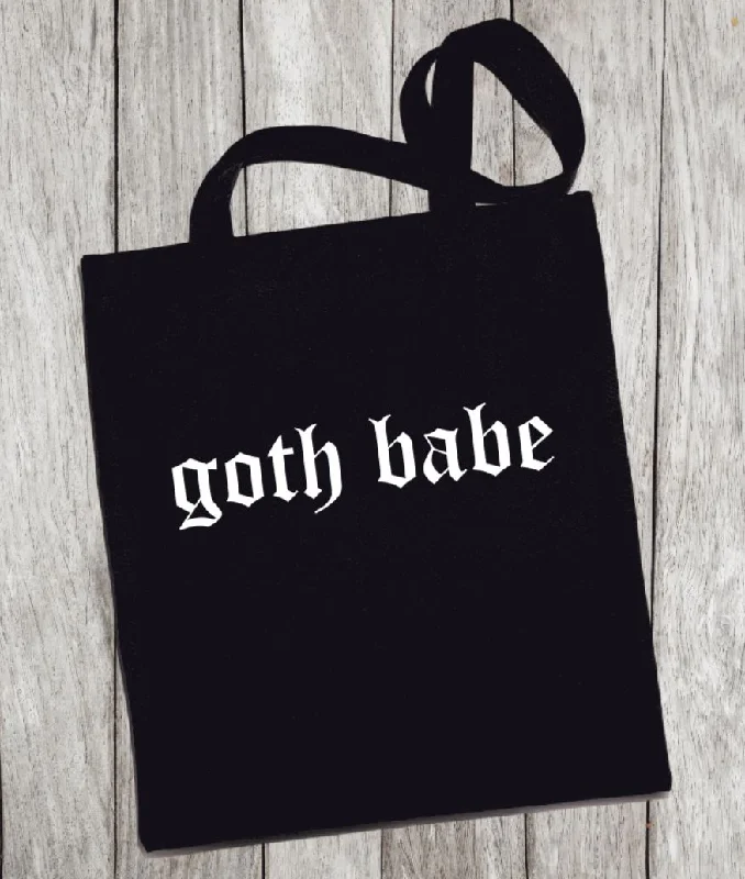 Stylish Deals Reusable Grocery Bag/Tote Bag - "goth babe"