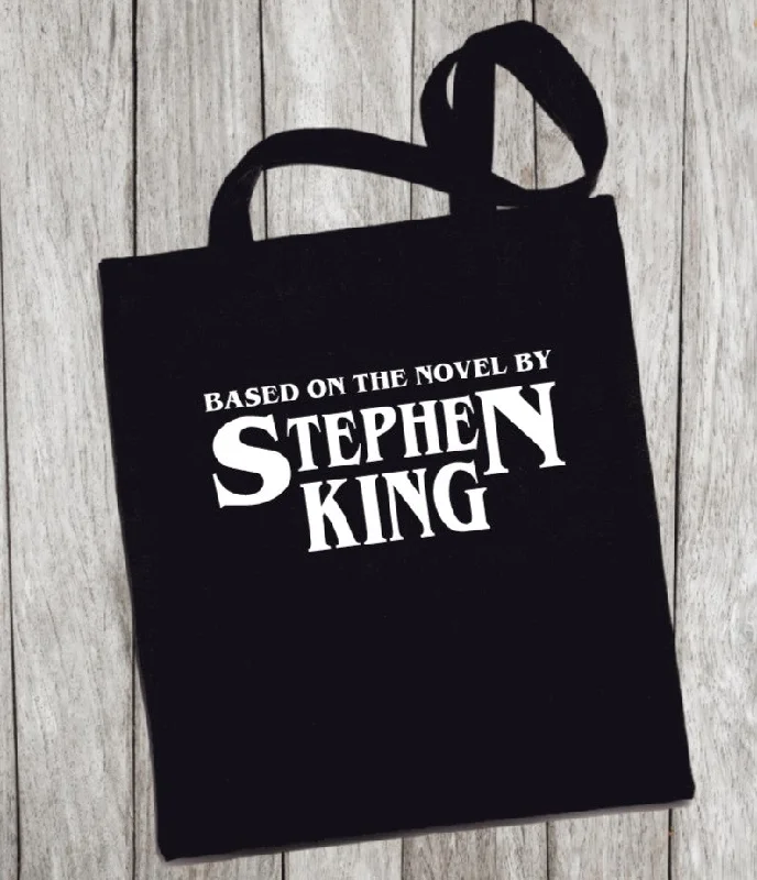 Fashion Sale Reusable Grocery Bag/Tote Bag - Based on the novel by stephen king