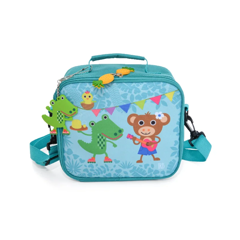 Odor-Resistant And Budget Bags MiniLunchbag Snack Rico - Funny Jungle Mint
