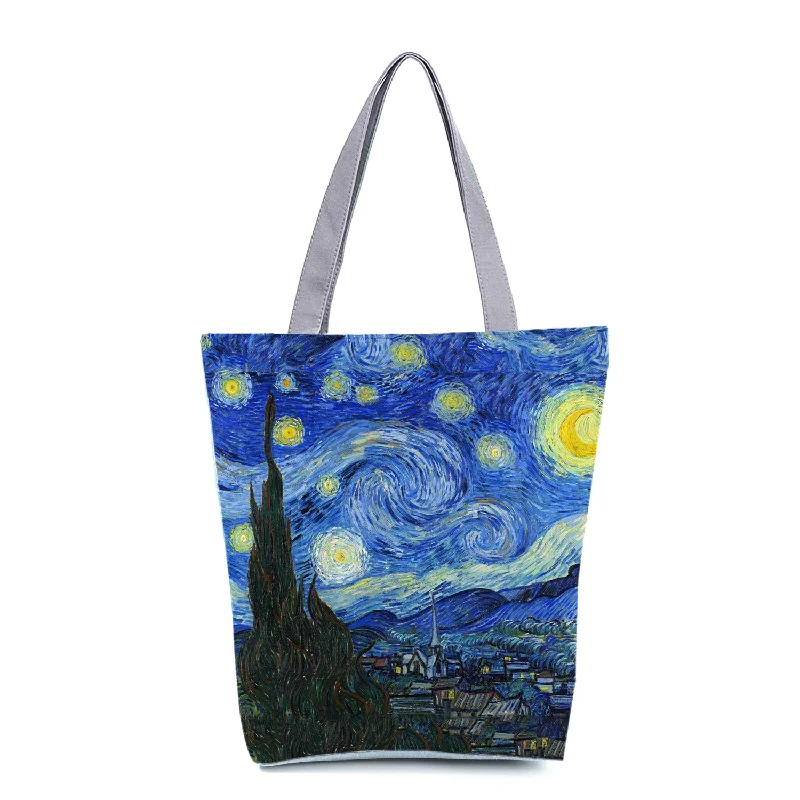 Massive Savings Van Gogh Starry Night Art Tote Bag