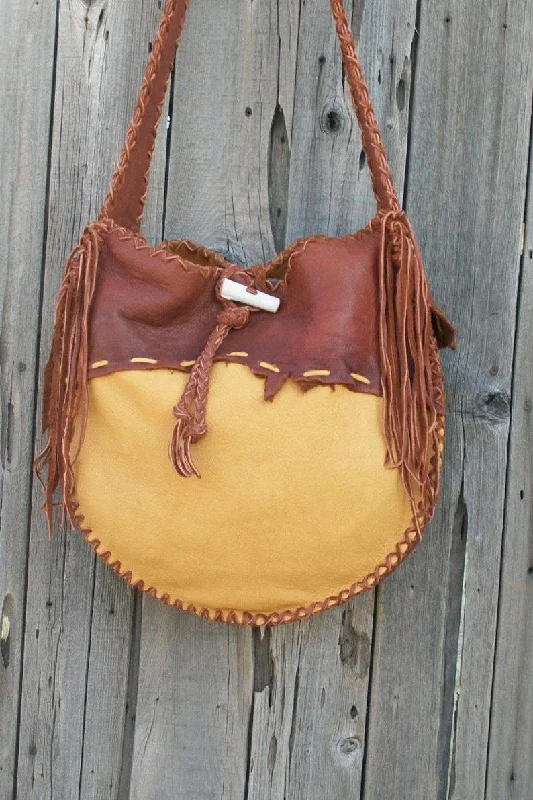 New Season Fashion Preview Sale Leather drum bag, shamans drum bag, large tote