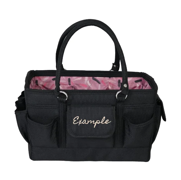 Fashion-Forward Custom Pink Abstract Store and Tote Organizer