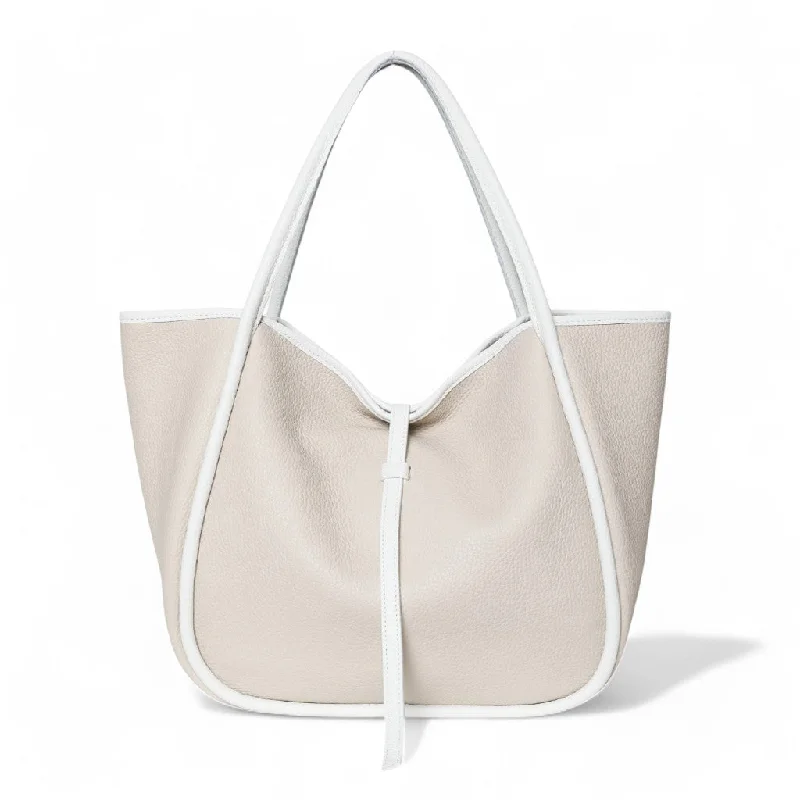 Romantic Valentine's Day Bags With Promotions Ellis Hobo Tote in Lamb and White Buffalo Cowhide Romantic Valentine's Day Bags With Promotions Ellis Hobo Tote in Lamb and White Buffalo Cowhide