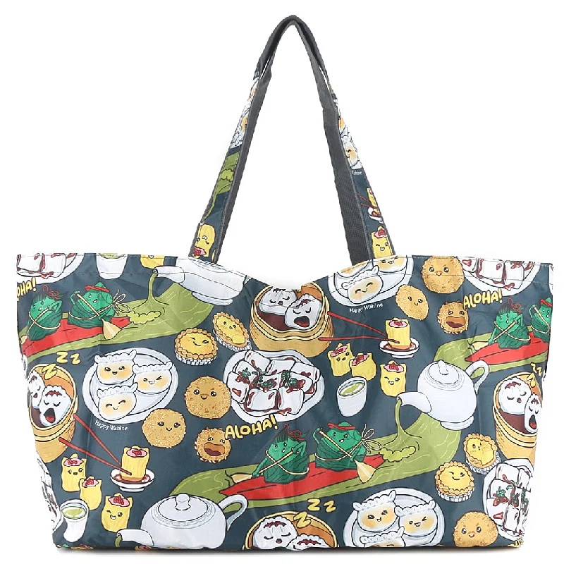 Step Ahead, Lead The Trend Carry-All Tote Dim Sum Grey