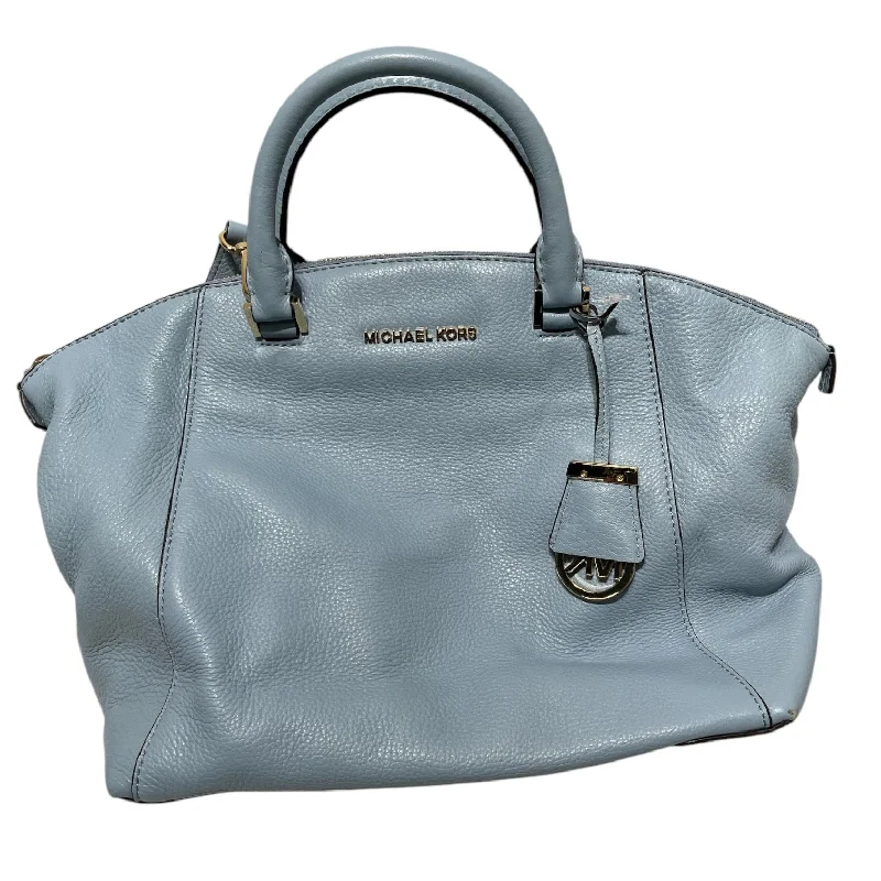 Trendy And Discounted Designer Handbags MICHAEL KORS/Hand Bag/Leather/BLU/