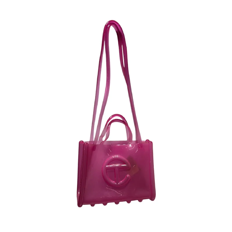 Stylish Bags With Discounts Telfar/melissa/Hand Bag/PNK/pink medium jelly shopper