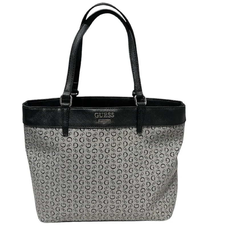 Flash Sale On Premium Bags GUESS/Hand Bag/M/Monogram/Cotton/GRY/