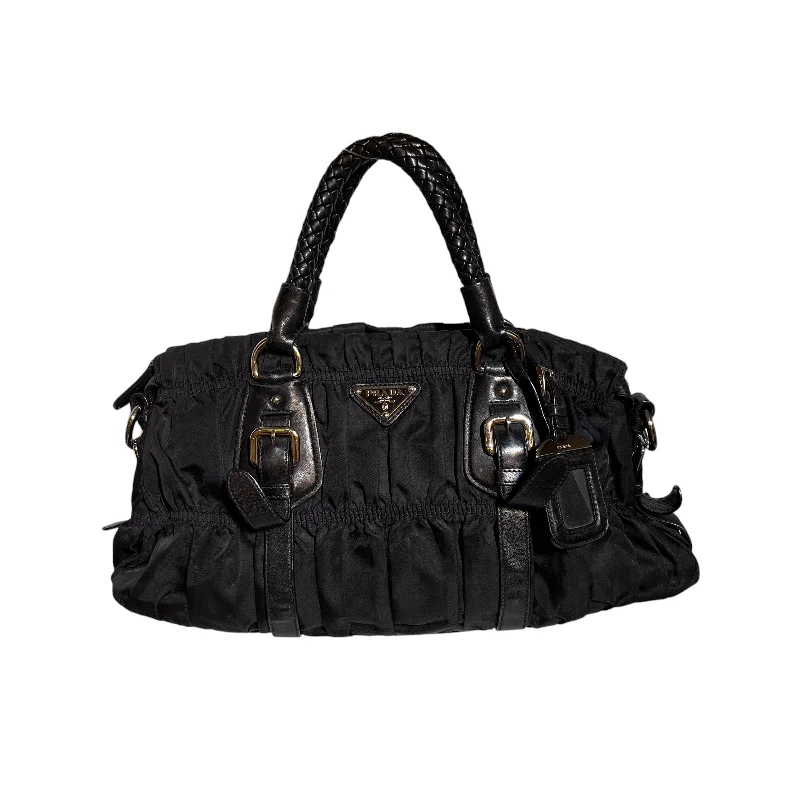 Bags For Playful And Chic Styles PRADA/Hand Bag/Nylon/BLK/Tessuto