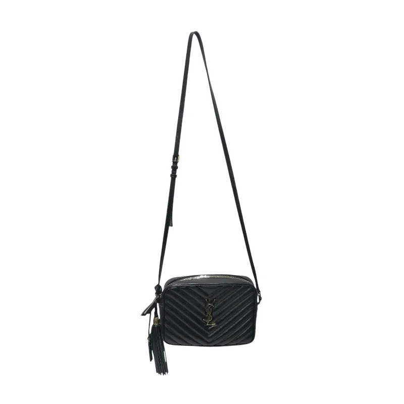 Professional Bags With Office Discounts SAINT LAURENT/Cross Body Bag/M/Leather/BLK/