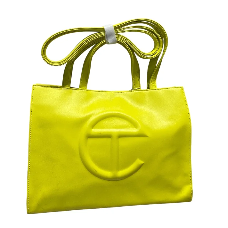 Fashion Essentials Telfar/Bag/Leather/YEL/