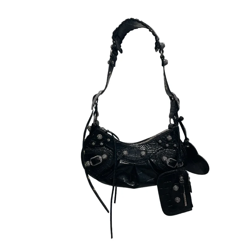 Durable And Fashionable Bags For Daily Use BALENCIAGA/Bag/Animal Pattern/Leather/BLK/ Durable And Fashionable Bags For Daily Use BALENCIAGA/Bag/Animal Pattern/Leather/BLK/