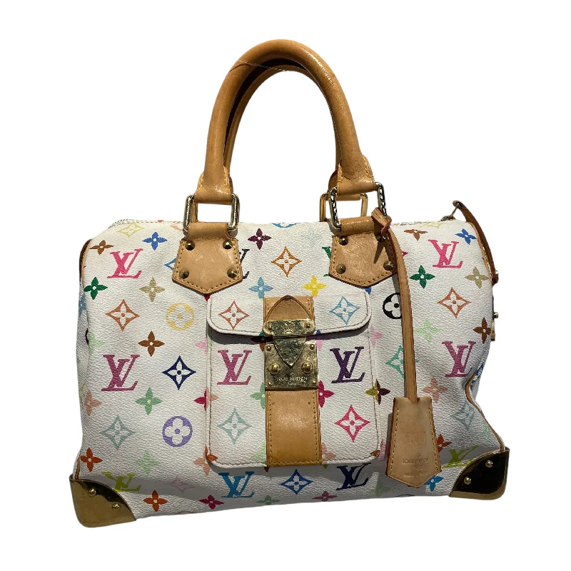 Compact Bags For Minimalist Travelers LOUIS VUITTON/Bag/All Over Print/Leather/MLT/Murakami Speedy Compact Bags For Minimalist Travelers LOUIS VUITTON/Bag/All Over Print/Leather/MLT/Murakami Speedy