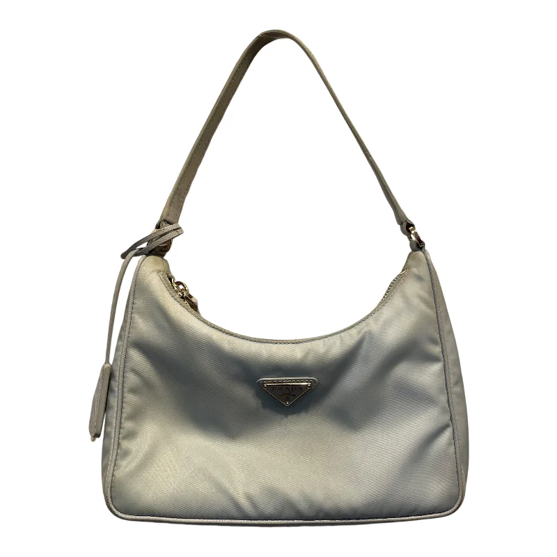 Insane Discount Onslaught PRADA/Hand Bag/Leather/BLU/2005 Re-nylon