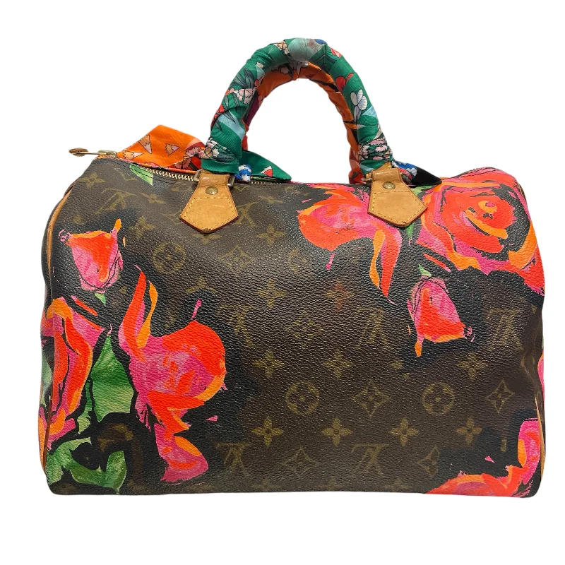 Luxury Bags On Sale LOUIS VUITTON/Hand Bag/OS/Monogram/Leather/BRW/Sprouse Speedy