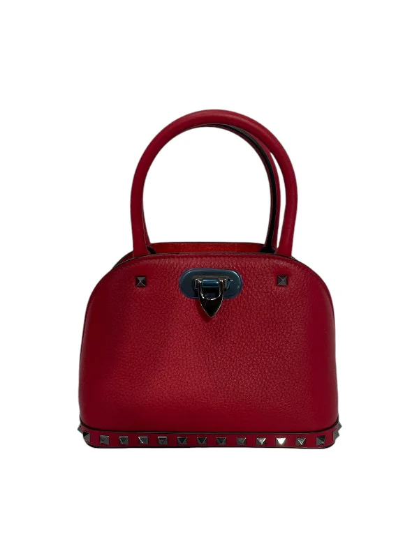 Luxury Bags On Sale VALENTINO/Cross Body Bag/S/Leather/RED/