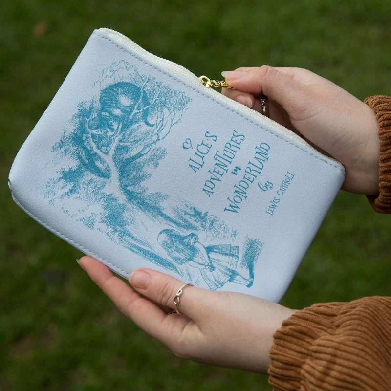 Feminine Style Promotions Alice in Wonderland Zipper Pouch - Purple