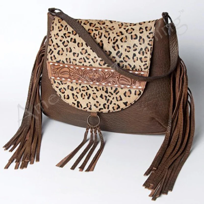 Cozy Comfort Style Sale American Darling Conceal Carry Cheetah Fringe Bag