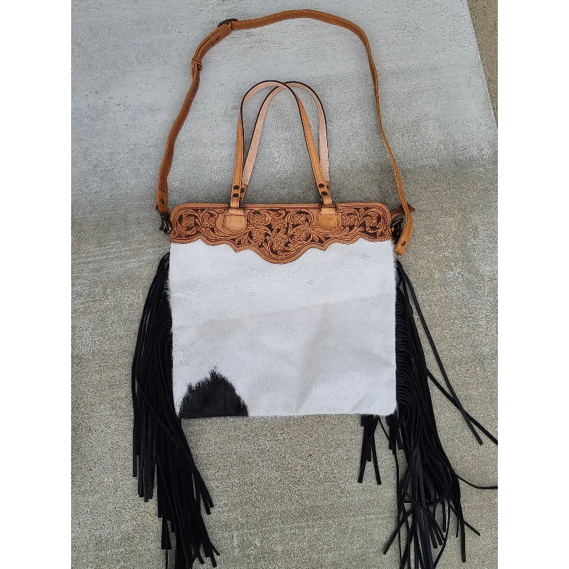 Massive Selection Sale American Darling Black & White Cowhide