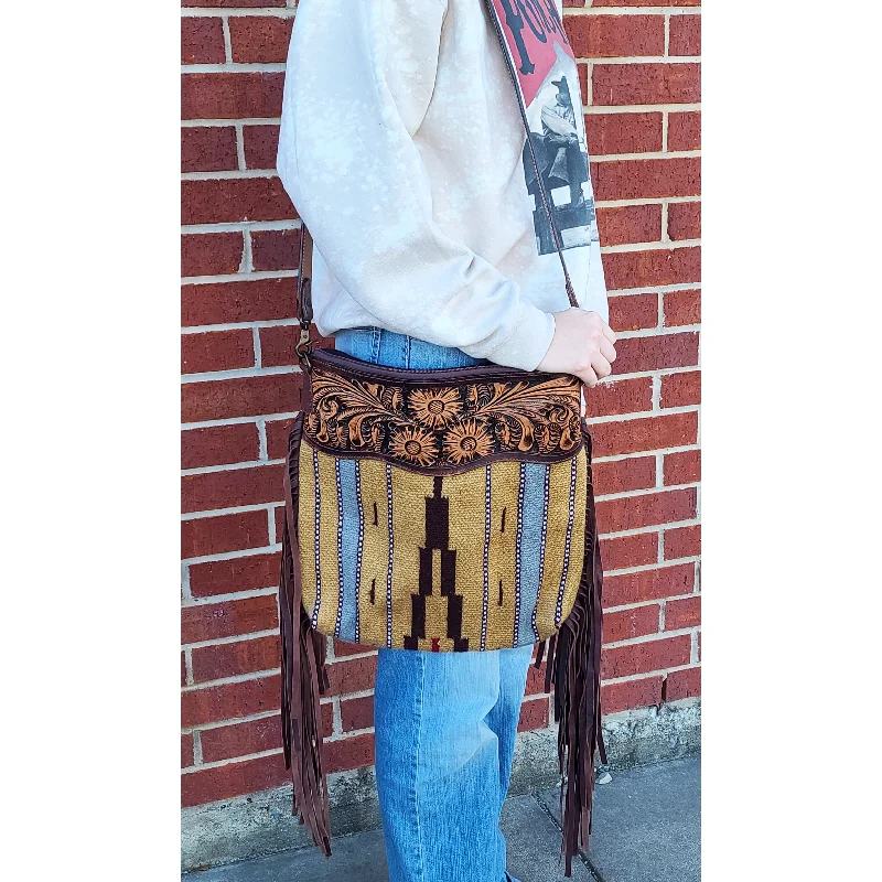Bags For Personalized Gifts American Darling Mustard Blanket Cross Body