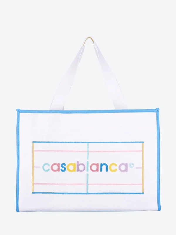 Vintage Bags For Retro And Classic Fashion Lovers Embroidered knit shopper