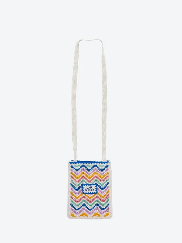 Eco-Friendly Bags With Promotions Knit mini wave crochet bag