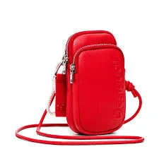 Seasonal Clearance Bags For Summer, Winter, Etc. Half Logo FW24 Cont Delphine Red