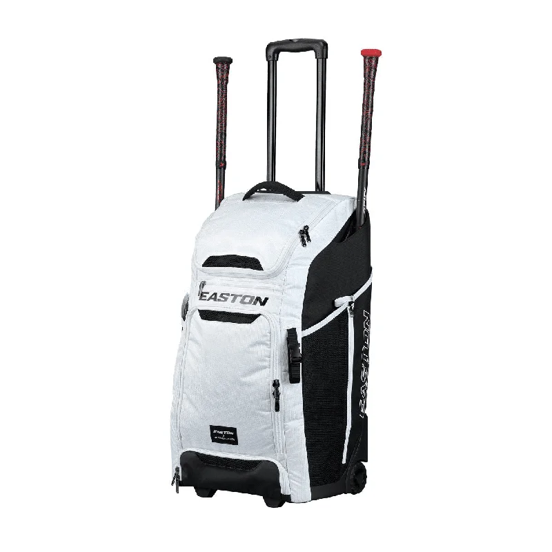 Timeless Elegance Redefined Easton Jen Schro Catchers Wheeled Bag - White